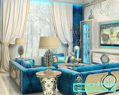 Salon w stylu 29-orientalnym