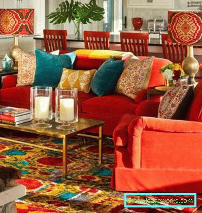 Salon w stylu 29-orientalnym