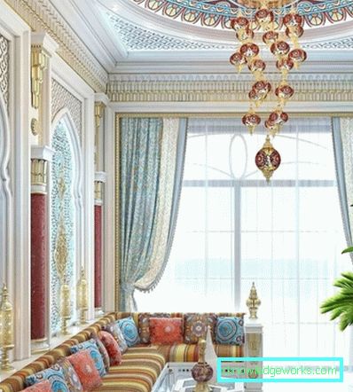 Salon w stylu 29-orientalnym