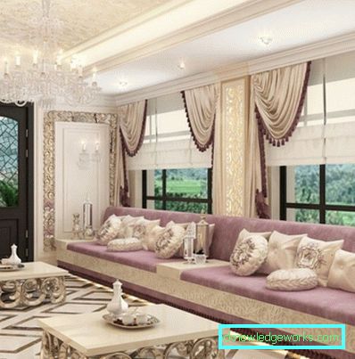 Salon w stylu 29-orientalnym