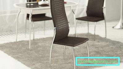 Metalowe krzesła do kuchni